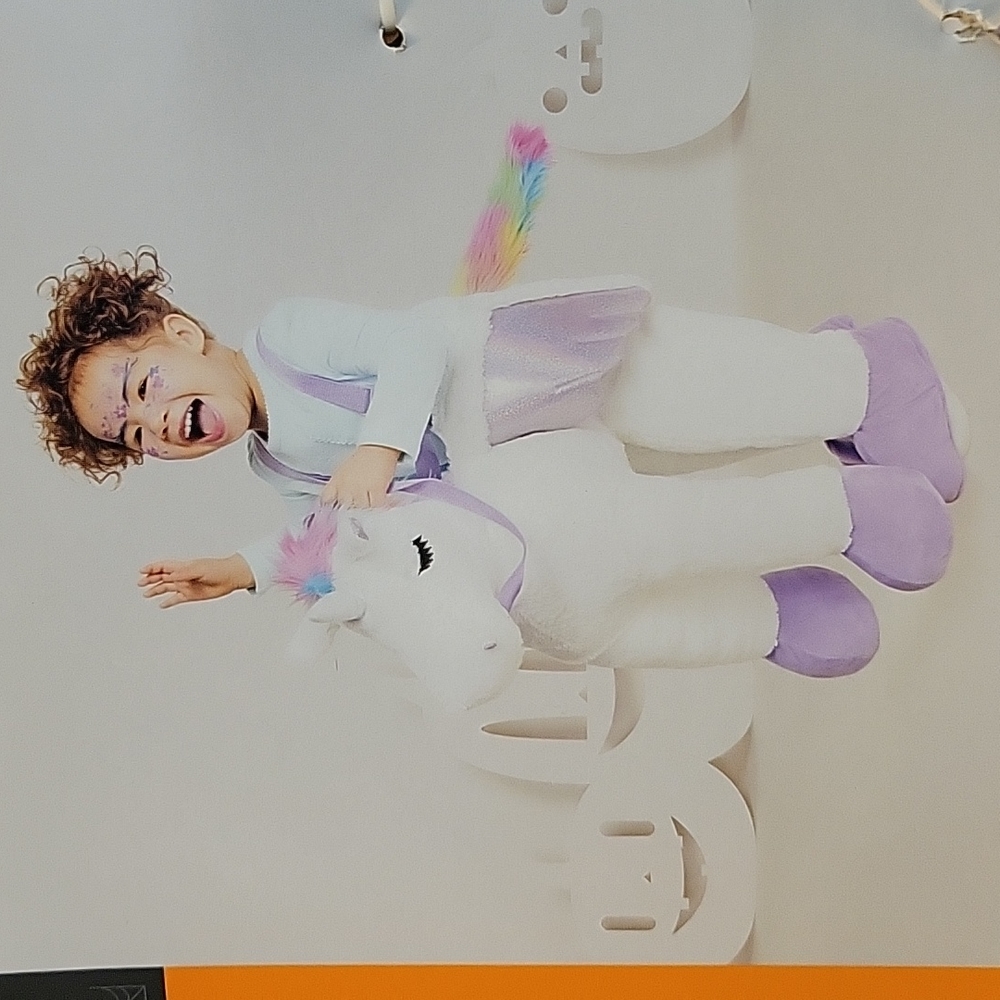 Toddler Unicorn rider costume